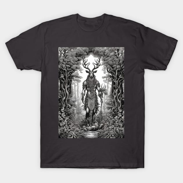 Cernunnos T-Shirt by FineArtworld7